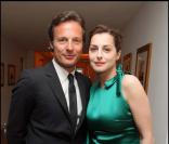 Soirée Dior-Elle à l'Eden Roc : Amira Casar et Olivier Bialobos, de Dior