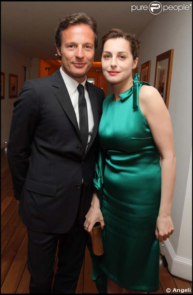 Soirée Dior-Elle à l'Eden Roc : Amira Casar et Olivier Bialobos, de Dior