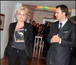 Soirée Dior-Elle à l'Eden Roc : Sharon Stone