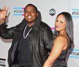 Sean Kingston et sa compagne le 20 novembre 2011 à Los Angeles pour les American Music Awards
