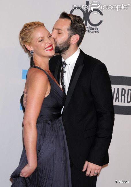 Katherine Heigl et Josh Kelley le 20 novembre 2011 aux American Music Awards de Los Angeles 