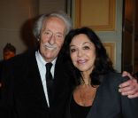 Jean Rochefort lors de la remise de décoration d'Albina du Boisrouvray, le 21 novembre 2011, à Paris.