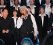 Daniel Guichard avec Les Prêtres sur le plateau de Champs-Elysées , émission diffusée le samedi 26 novembre sur France 2.