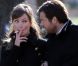 Olivia Wilde et Jason Bateman tournent The longest week à New York, le 1er décembre 2011.