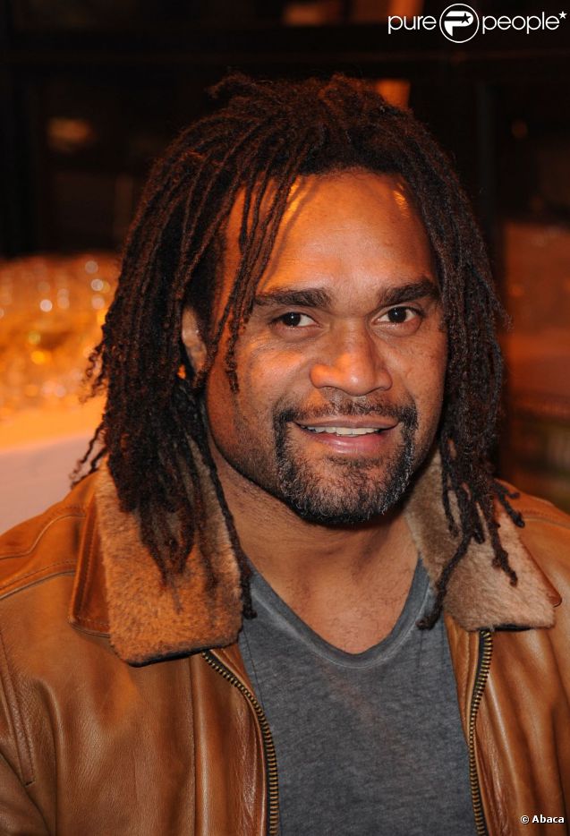 Christian et Adriana Karembeu en 2008