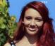La belle Miss Alsace, Delphine Wespiser, sacrée Miss France 2012, lors de son portrait