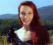 Miss Alsace, Delphine Wespiser, sacrée Miss France 2012, lors de son portrait