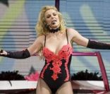 Britney Spears se produit à Mexico (Mexique), le samedi 3 décembre 2011.