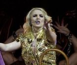 Britney Spears se produit à Mexico (Mexique), le samedi 3 décembre 2011.