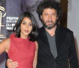 Leïla Bekhti et Radu Mihaileanu au festival de Marrakech, le 5 décembre 2011.