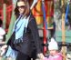 Jennifer Garner, enceinte : sa petite Seraphina est de plus en plus à croquer dans un parc de Santa Monicale 4 décembre 2011 