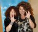 Valérie Mairesse et Marianne James lors de la soirée annuelle de la FIDH, le 5 décembre 2011, au Théâtre National de Chaillot.