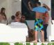 Alex Rodriguez alias A-Rod profite de ses proches durant des vacances à Miami à la fin du mois de novembre 2011