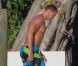Alex Rodriguez alias A-Rod profite de ses proches durant des vacances à Miami à la fin du mois de novembre 2011