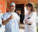 Marie Gillain visite le service ophtalmologique d'un hôpital de Marrakech, en marge du festival international du film. Le 8 décembre 2011