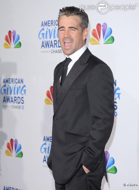 Colin Farrell assiste à la soirée American Giving Awards, le samedi 10 décembre 2011 à Los Angeles.