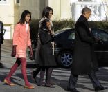 Les Obama à Washington, le 11 décembre 2011.