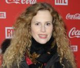 Florence Darel lors d'une soirée au profit de l'association Petits  Princes et de  lancement du train rouge Coca Cola, le 15 décembre 2011, à  Paris