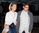 Josh Hartnett et Sophia Lie à New York, le 16 décembre 2011.