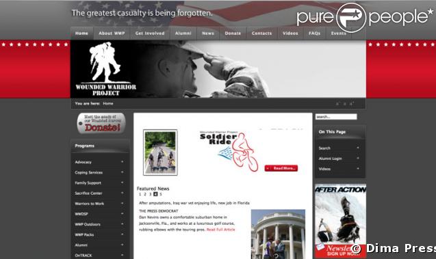 Site du Wounded Warrior Project