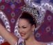 La reine de beauté vénézuelienne Eva Ekvall lors de son sacre en 2001.