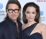 Angelina Jolie et Brad Pitt, le 8 décembre 2011 à Los Angeles.
