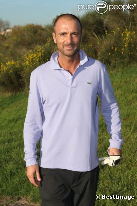 Christophe Dugarry le 15 octobre 2011 à Guyancourt