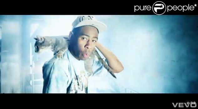Tyler, The Creator dans le clip Martians Vs Goblins, de Game