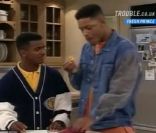 Carlton (Alfonso Ribeiro) et Will (Will Smith) n'avaient clairement pas le même look vestimentaire.