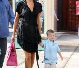 Victoria Beckham et son fils Cruz