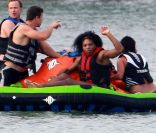 Serena Williams, parés pour une session sensations à Miami le 25 décembre 2011