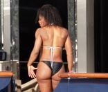 Serena Williams aguicheuse à Miami le 25 décembre 2011