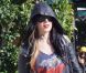 La reine du tatouage Kat Von D sort déjeuner à Los Angeles, le 26 décembre 2011.