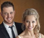 Michael Buble et Luisana Lopilato pour leur mariage à Vancouver, le 20 mai 2011