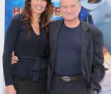 Robin Williams et Susan Schneider à Los Angeles, le 13 novembre 2011