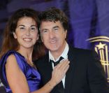 Francois Cluzet et Narjiss à Marrakech, le 10 décembre 2011