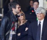 Après s\'être rendus au concert de Robin Thicke, Ashley Tisdale et Martin Johnson se sont retrouvés à New York pour passer la nuit du réveillon ensemble.<br />