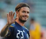 David Beckham le 6 août 2011 au Home Depot Center de Carson City à Los Angeles<br />