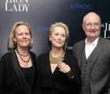 Phyllida Lloyd, Meryl Streep lors de l\'avant-première du film La Dame de fer le 4 janvier 2012 à Londres