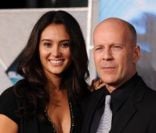 Emma Heming et Bruce Willis en 2009