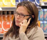 Jennifer Garner, très enceinte, fait des courses au supermarché à Los Angeles, le 11 janvier 2012