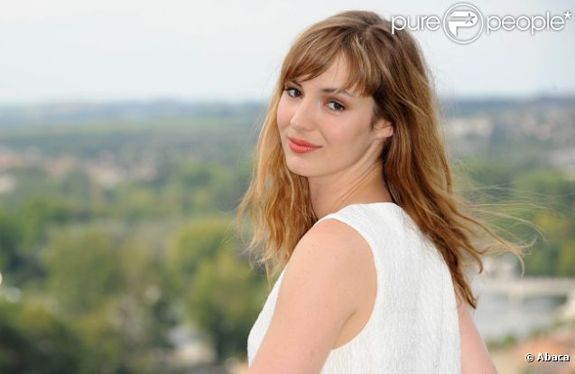 Louise Bourgoin au Festival d'Angoulême en août 2011 