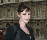 Louise Bourgoin durant la Fashion Week en mars 2009<br />