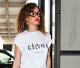 Rihanna à l\'aéroport de Los Angeles, le 14 janvier 2012.