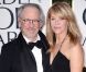 Steven Spielberg et sa femme Kate Capshaw aux Golden Globes, le 15 janvier 2012 à Los Angeles.