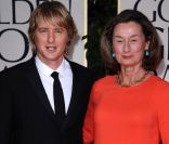 Owen Wilson et Laura Wilson aux Golden Globes, le 15 janvier 2012 à Los Angeles.