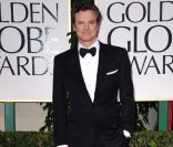 Colin Firth aux Golden Globes, le 15 janvier 2012 à Los Angeles.