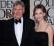 Harrison Ford et Calista Flockhart aux Golden Globes, le 15 janvier 2012 à Los Angeles.