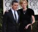 Antonio Banderas et Melanie Griffith aux Golden Globes, le 15 janvier 2012 à Los Angeles.