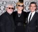 Pedro Almodovar, Melanie Griffith et Antonio Banderas aux Golden Globes, le 15 janvier 2012 à Los Angeles.
